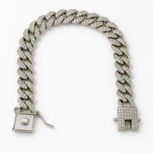 ভিনটেজ স্টাইলিশ পুরুষদের কিউবান লিঙ্ক চেইন ব্রেসলেট