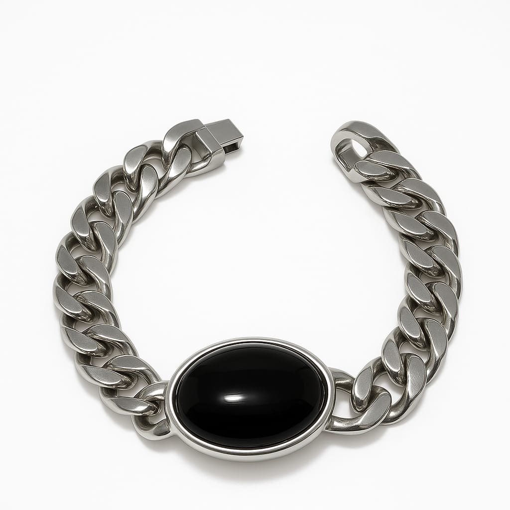 সালমান খান ১৪মিমি ৩১৬এল স্টেইনলেস স্টিল ব্রেসলেট - Image 4